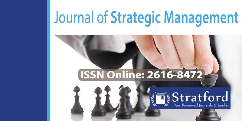 Journal of Strategic Management Journal of Strategic Management