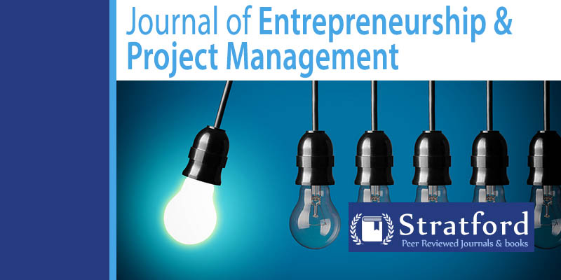 Journal of Entrepreneurship & Project management