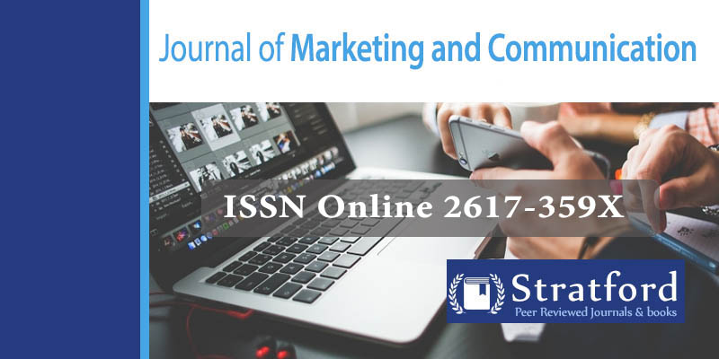 Journal of Marketing and Communication Journal of Marketing and Communication
