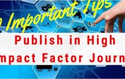Publication of a High-Quality Journal Article